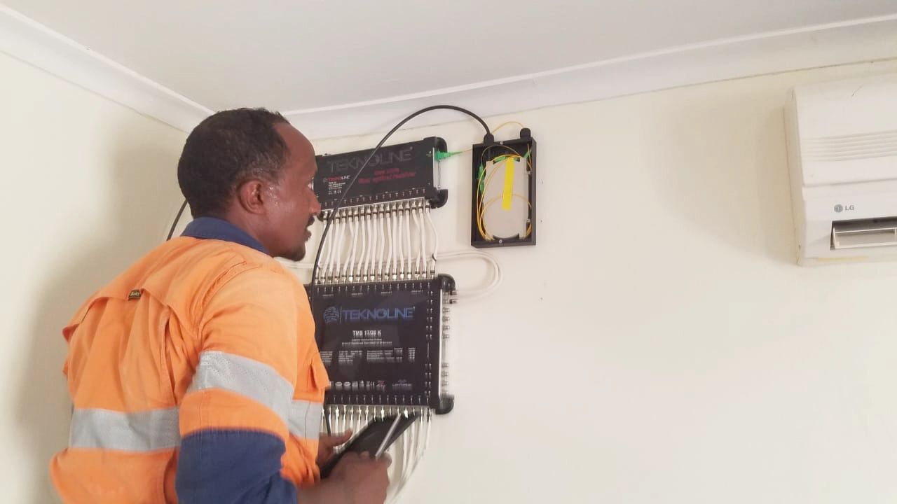 Installation of Teknoline